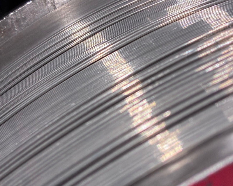 Close-up of a spool of a Scalium+ aluminum-scandium wire
